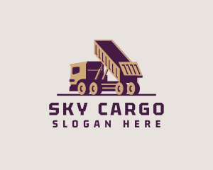 Dump Truck Construction logo design