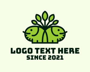 Kid - Organic Cute Elephant logo design