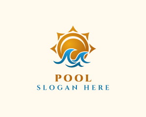 Summer Sea Resort logo design