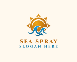 Summer Sea Resort logo design