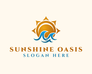 Summer Sea Resort logo design