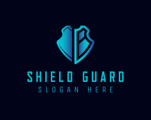 Defense - Shield Defense Letter B logo design