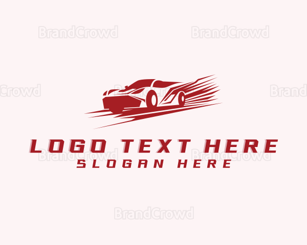 Sports Car Racing Logo