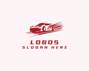 Sports Car Racing Logo