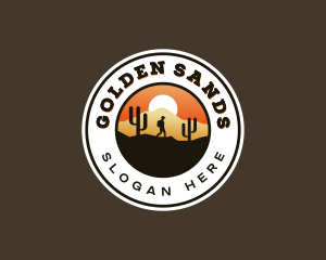 Outdoor Travel Hiking logo design