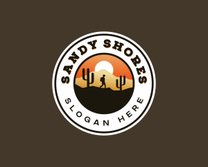 Outdoor Travel Hiking logo design