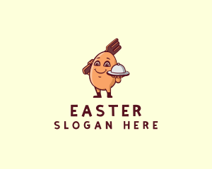 Organic Egg Restaurant  logo design