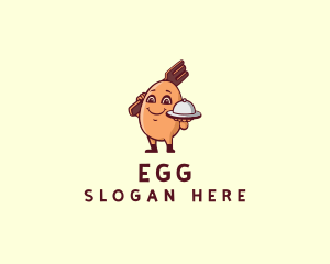 Organic Egg Restaurant  logo design