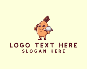 Cloche - Organic Egg Restaurant logo design