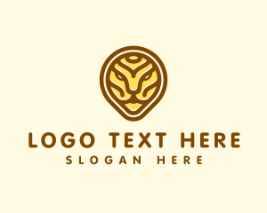 Tiger Head - Wild Tiger Safari Park logo design