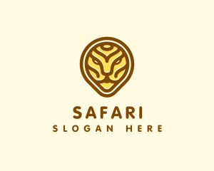 Wild Tiger Safari Park logo design