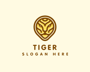 Wild Tiger Safari Park logo design