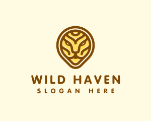 Wild Tiger Safari Park logo design