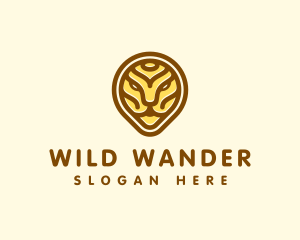 Wild Tiger Safari Park logo design