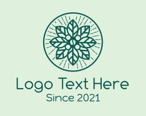 Organic Coffee - Green Coffee Plant logo design