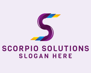 Software Company Letter S  logo design