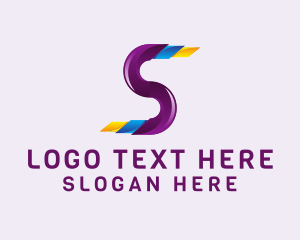 Telecommunications - Software Company Letter S logo design