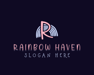 Kiddie Rainbow Kindergarten  logo design