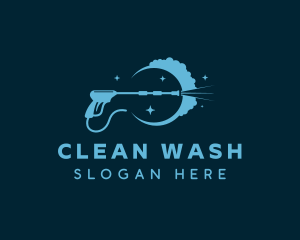 Clean Pressure Washing logo design