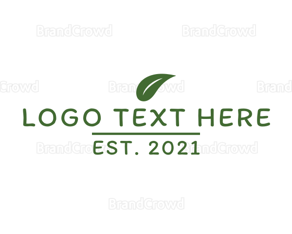 Organic Herbal Tea Logo