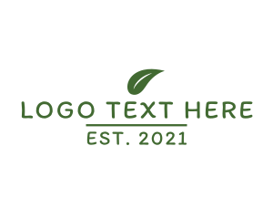 Text - Organic Herbal Tea logo design