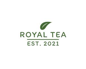 Organic Herbal Tea logo design