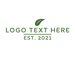 Plant - Organic Herbal Tea logo design