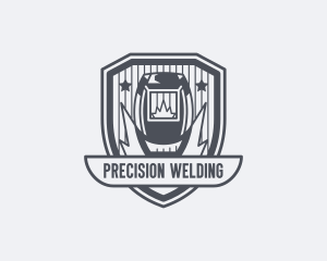 Industrial Welding Machinist logo design