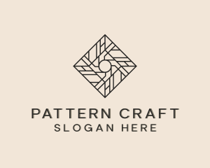 Flooring Tiles Pattern logo design