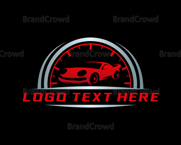 Racing Car Automobile Logo