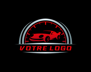 Racing Car Automobile Logo