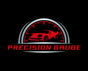 Gauge - Racing Car Automobile logo design