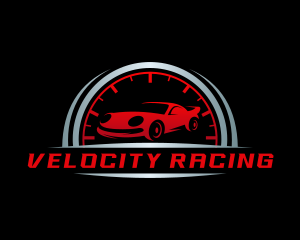 Racing Car Automobile logo design