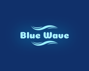 Blue Ocean Wave  logo design