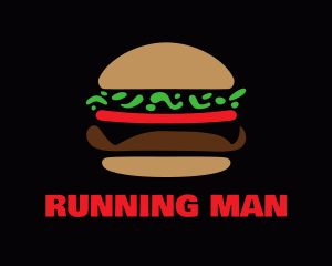 Beef - Fast Food Hamburger logo design