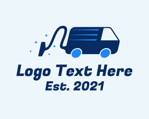 Maintenance - Vacuum Van Cleaner logo design