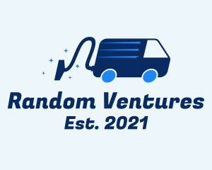 Vacuum Van Cleaner logo design