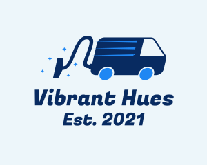 Vacuum Van Cleaner logo design