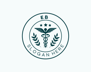 Medical Caduceus Staff Hospital Logo