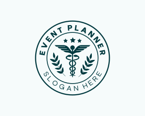 Medical Caduceus Staff Hospital Logo