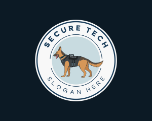 Security - Police Security Dog logo design