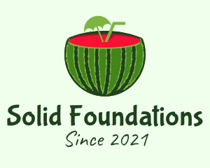Juice Stand - Sliced Watermelon Drink logo design