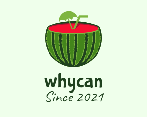 Tropical - Sliced Watermelon Drink logo design