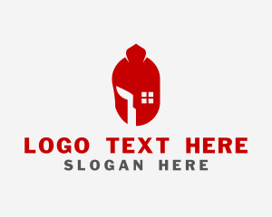 Agent - Spartan House Window logo design