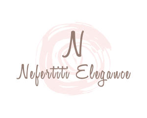 Watercolor Beauty Salon logo design