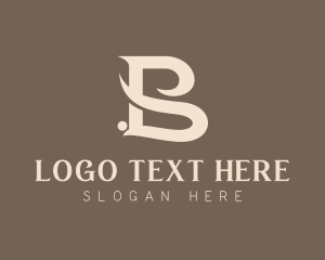 Company - Stylish Elegant Cursive Letter B logo design