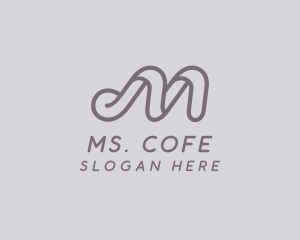 Brand Boutique Letter M logo design