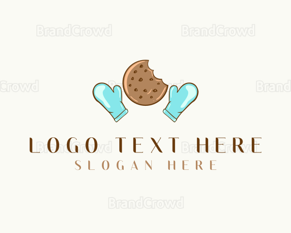Oven Mitts Cookie Logo