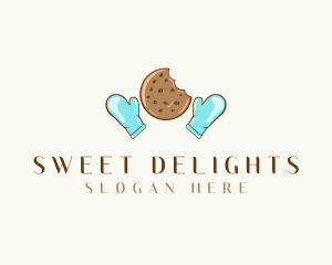 Oven Mitts Cookie  logo design