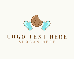 Biscuit - Oven Mitts Cookie logo design